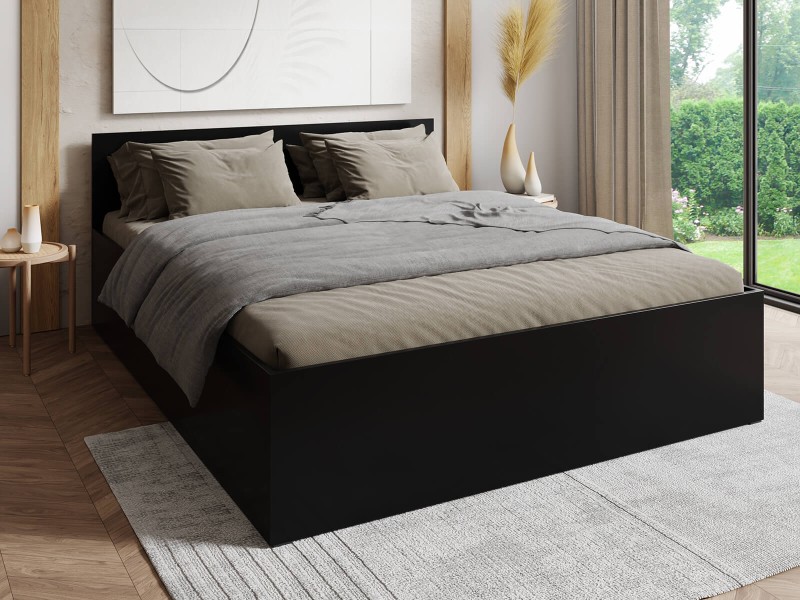 Postel DM1 140x200cm čierna
