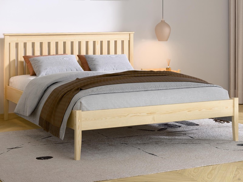 Drevená posteľ z borovice 160x200, Bilbao borovica