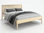 Drevená posteľ z borovice 160x200, Bilbao borovica