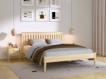 Drevená posteľ z borovice 120x200, Bilbao borovica