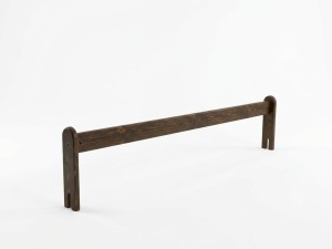 Bezpečnostní zábrana ořech