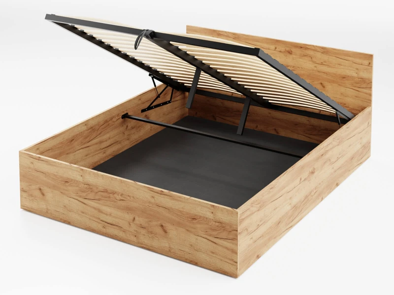 Posteľ DM1 160x200 Craft s roštom a úložným priestorom