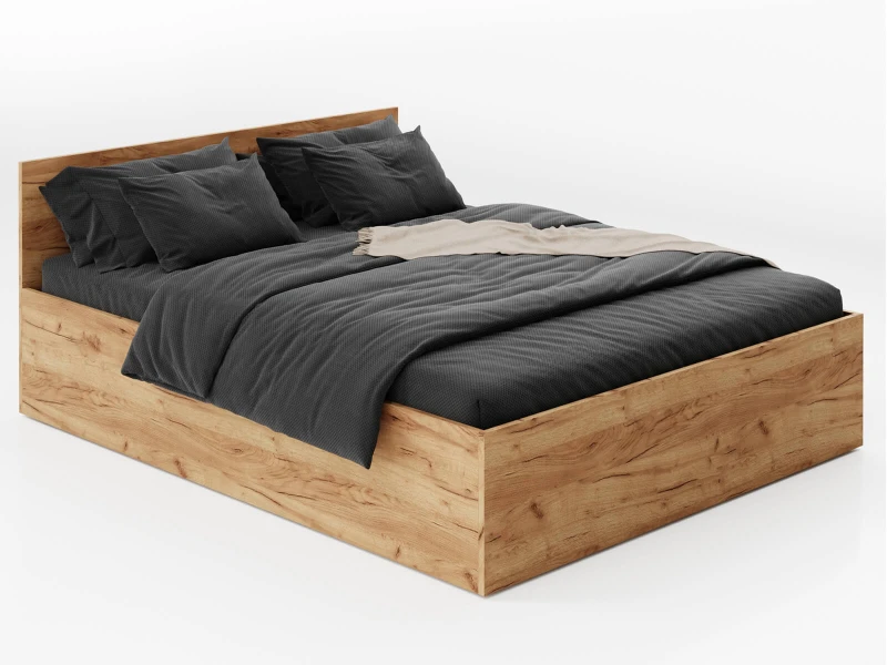 Posteľ DM1 140x200 Craft s roštom a úložným priestorom