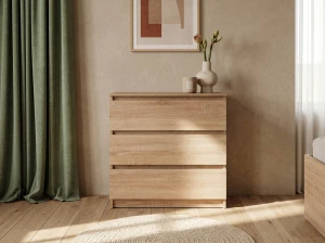 Komoda 3S 70x77 cm Fabio Dub Sonoma