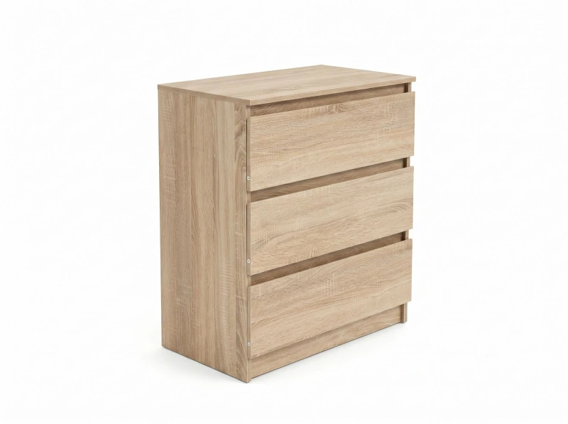 Komoda 3S 70x77 cm Fabio Dub Sonoma