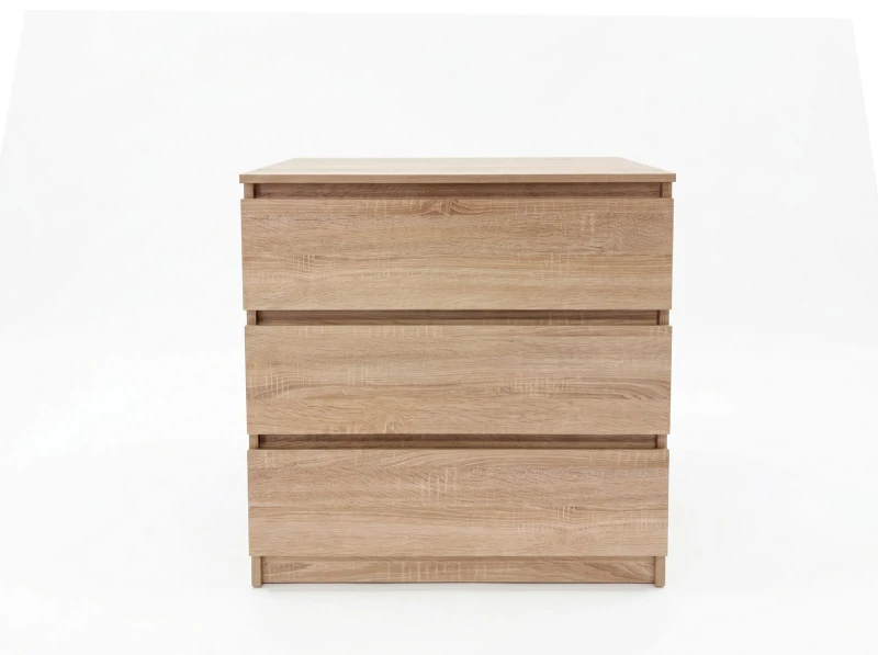 Komoda 3S 70x77 cm Fabio Dub Sonoma