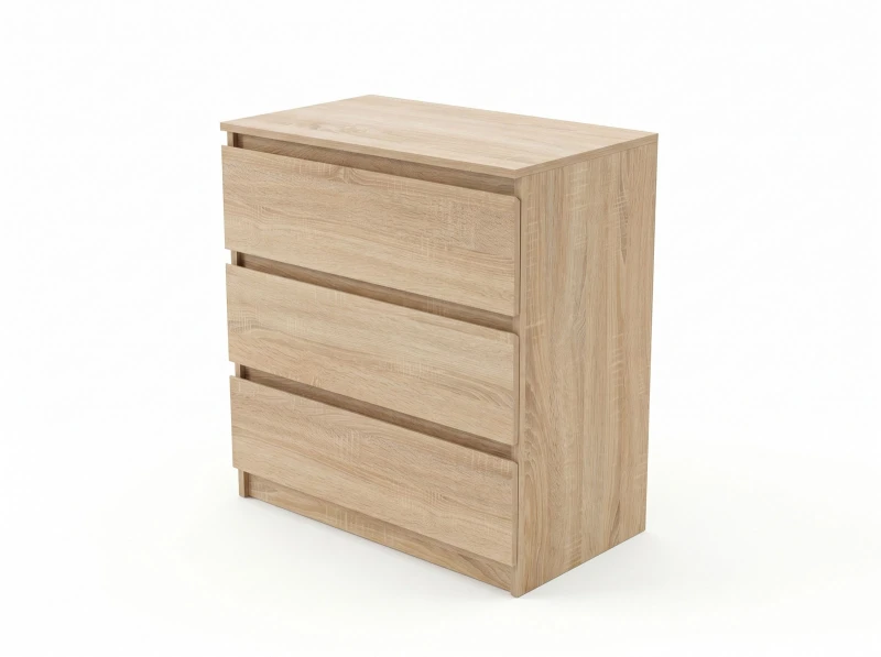 Komoda 3S 70x77 cm Fabio Dub Sonoma
