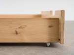 Zásuvka pod posteľ borovica 150 cm