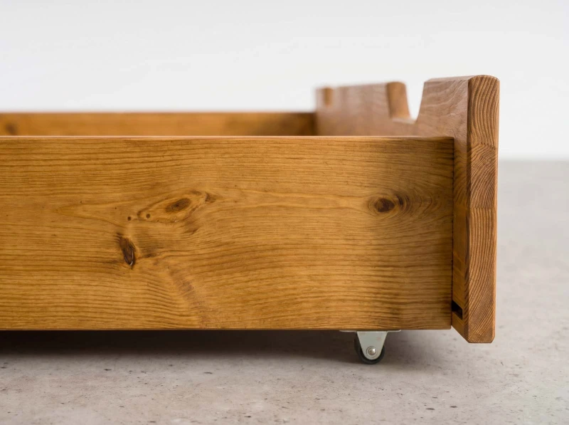 Zásuvka pod posteľ dub 198 cm