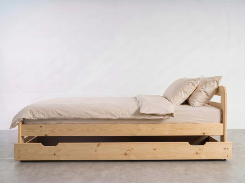 Zásuvka pod postel borovice 198 cm