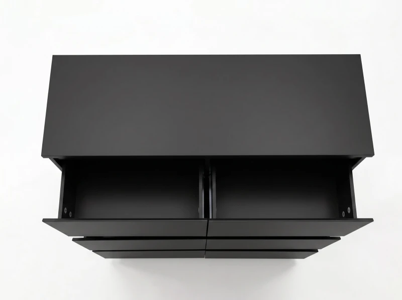 Komoda 6S 120x77 cm Fabio Čierna