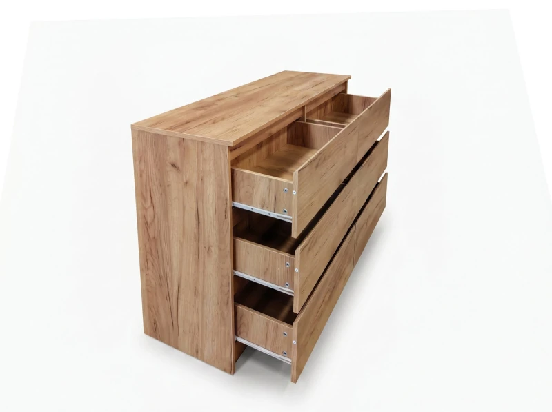 Komoda 6S 120x77 cm Fabio Dub Craft