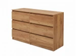 Komoda 6S 120x77 cm Fabio Dub Craft
