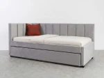 Dvojmiestna rozkladacia pohovka 90x200 s rámom Bluvel 03 Šedá Dan