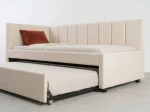 Dvojmiestna rozkladacia pohovka 90x200 s rámom Bluvel 22 Béžová Dan