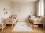 Drevená poschodová posteľ so zásuvkami 90x200cm P4S borovica