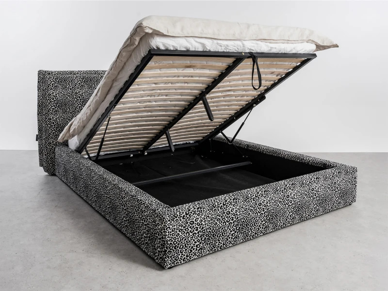 Čalúnená posteľ s úložným priestorom 160x200 PRO line 19 Wild 219
