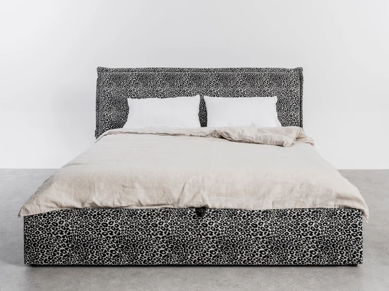 Čalúnená posteľ s úložným priestorom 140x200 PRO line 19 Wild 219