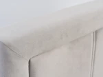 Čalúnená posteľ s úložným priestorom 160×200 cm Rema Velvet – Šedá