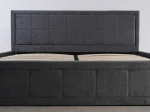 Čalúnená posteľ s úložným priestorom 140×200 cm Rema Velvet – Grafitová