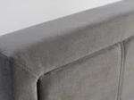 Čalúnená posteľ s úložným priestorom 120×200 cm Rema Velvet – Grafitová