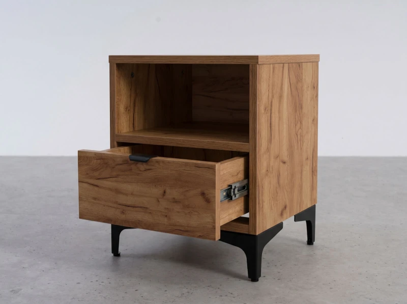 Nočný stolík 38x47 cm Nobio Dub Craft