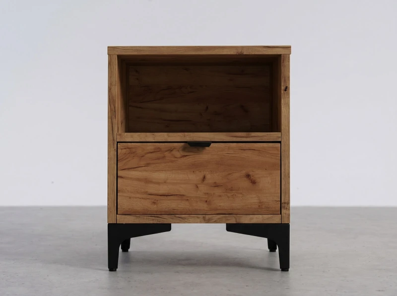 Nočný stolík 38x47 cm Nobio Dub Craft