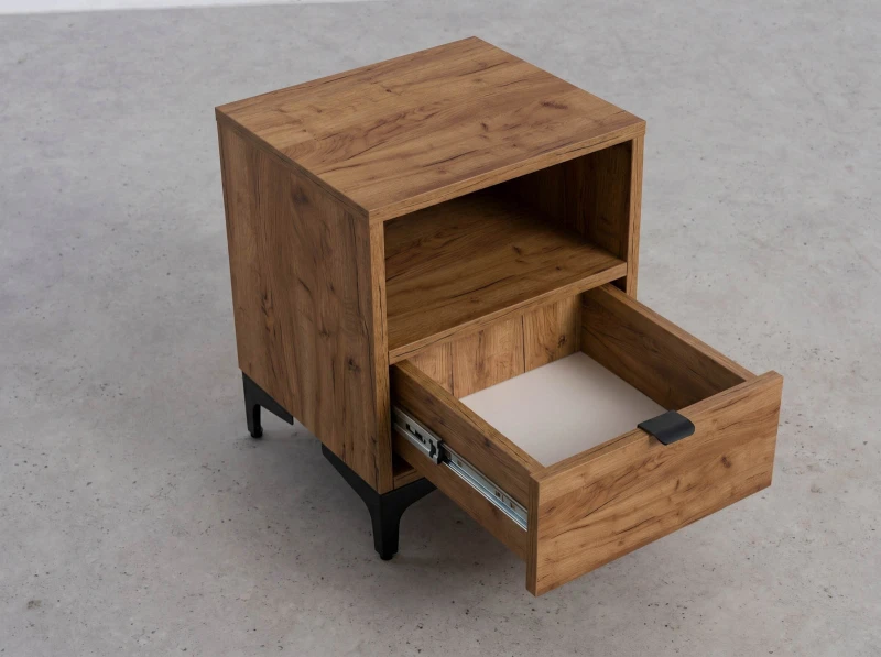Nočný stolík 38x47 cm Nobio Dub Craft