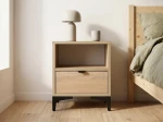 Nočný stolík 38x47 cm Nobio Dub Sonoma