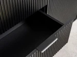 Komoda so zásuvkami 6S 118×39 cm Riff čierna