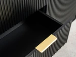 Komoda so zásuvkami 6S 118×39 cm Riff čierna