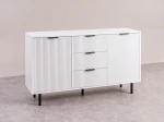 Komoda so zásuvkami a dvierkami 3S2D 140 cm Riff biela