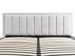 Čalúnená posteľ s úložným priestorom 140x200 TOP Line 9 Bluvel 03 Šedá