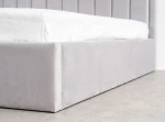 Čalúnená posteľ s úložným priestorom 160x200 TOP Line 9 Bluvel 03 Šedá