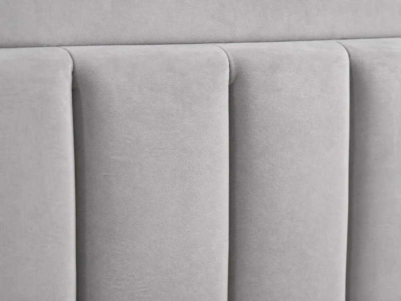 Čalúnená posteľ s úložným priestorom 180x200 TOP Line 9 Bluvel 03 Šedá