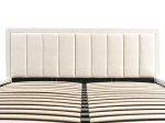 Čalúnená posteľ s úložným priestorom 140x200 TOP Line 9 Bluvel 22 Béžová