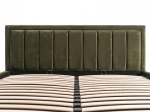 Čalúnená posteľ s úložným priestorom 140x200 TOP Line 9 Bluvel 77 Olivový