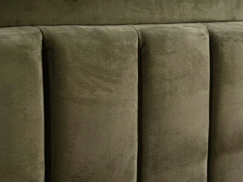 Čalúnená posteľ s úložným priestorom 160x200 TOP Line 9 Bluvel 77 Olivový