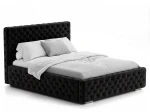 Čalúnená posteľ s úložným priestorom 160x200 čierna Bluvel 19 PRO line 15