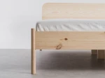 Drevená posteľ z borovice 120x200, Japandi borovica