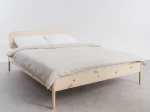 Drevená posteľ z borovice 180x200, Japandi borovica