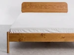 Drevená posteľ z borovice 120x200, Japandi dub