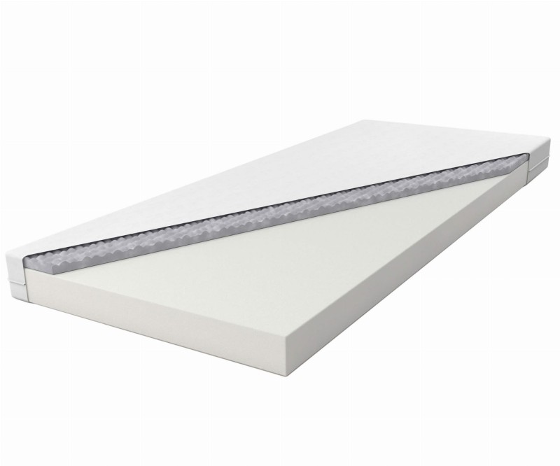 Postel ořech Fumi VitBed 90x200cm + Matrace Kassandra 90x200cm