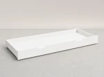 Drevená detská posteľ so zásuvkou 80x160 Kacperek biela