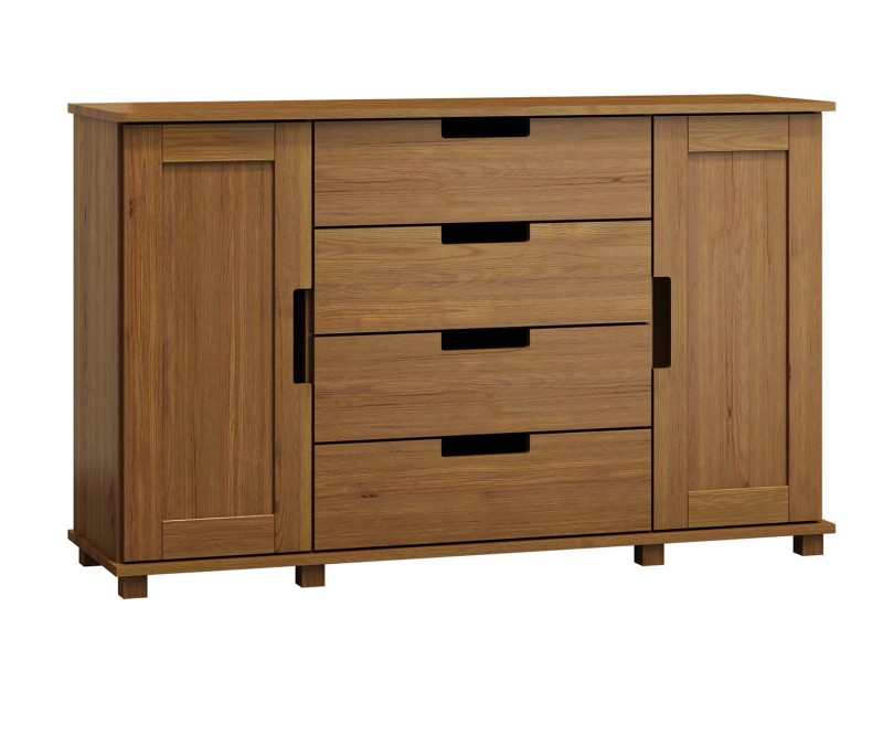 Komoda č.4 120x100x47 Modern dub