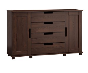 Komoda č.4 120x120x42 Modern ořech