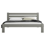 Posteľ masív šedá Ajza 140x200