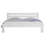 Posteľ masív biela Ajza 140x200