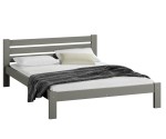 Posteľ masív šedá Ajza 160x200
