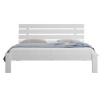 Posteľ biela Karla  120x200 masív